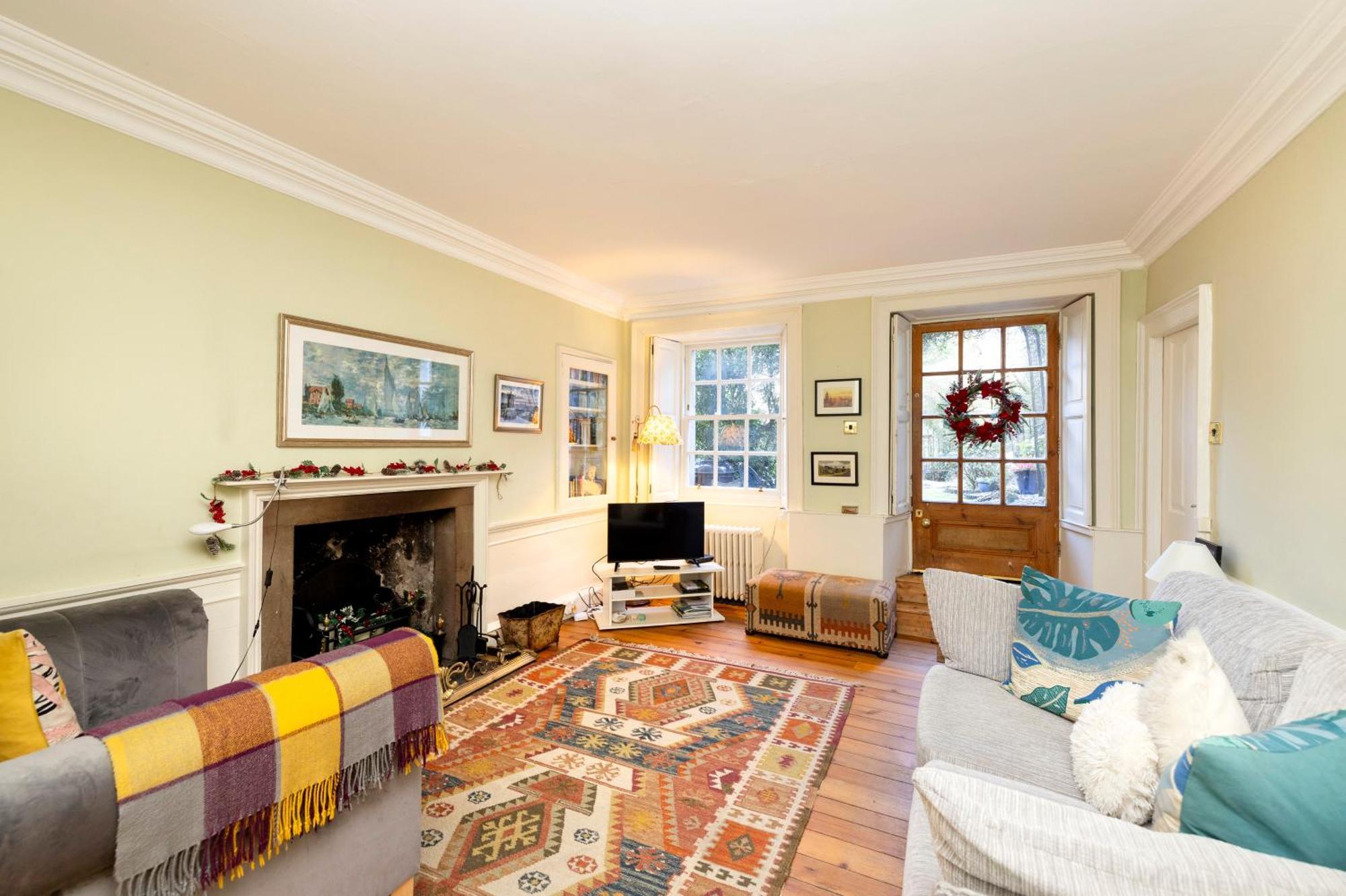 Joivy Beautiful Apartment, Private Garden, Calton Hill Edinburg Exteriör bild